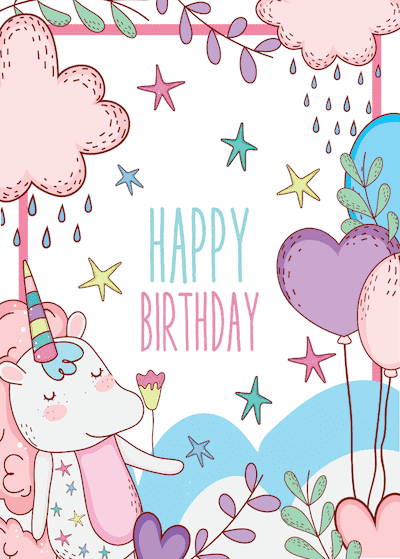 printable birthday cards for kids