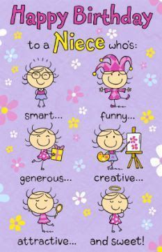 printable birthday cards for my niece