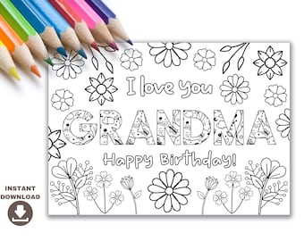 printable birthday cards for nan
