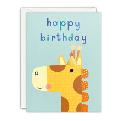 printable birthday cards giraffe