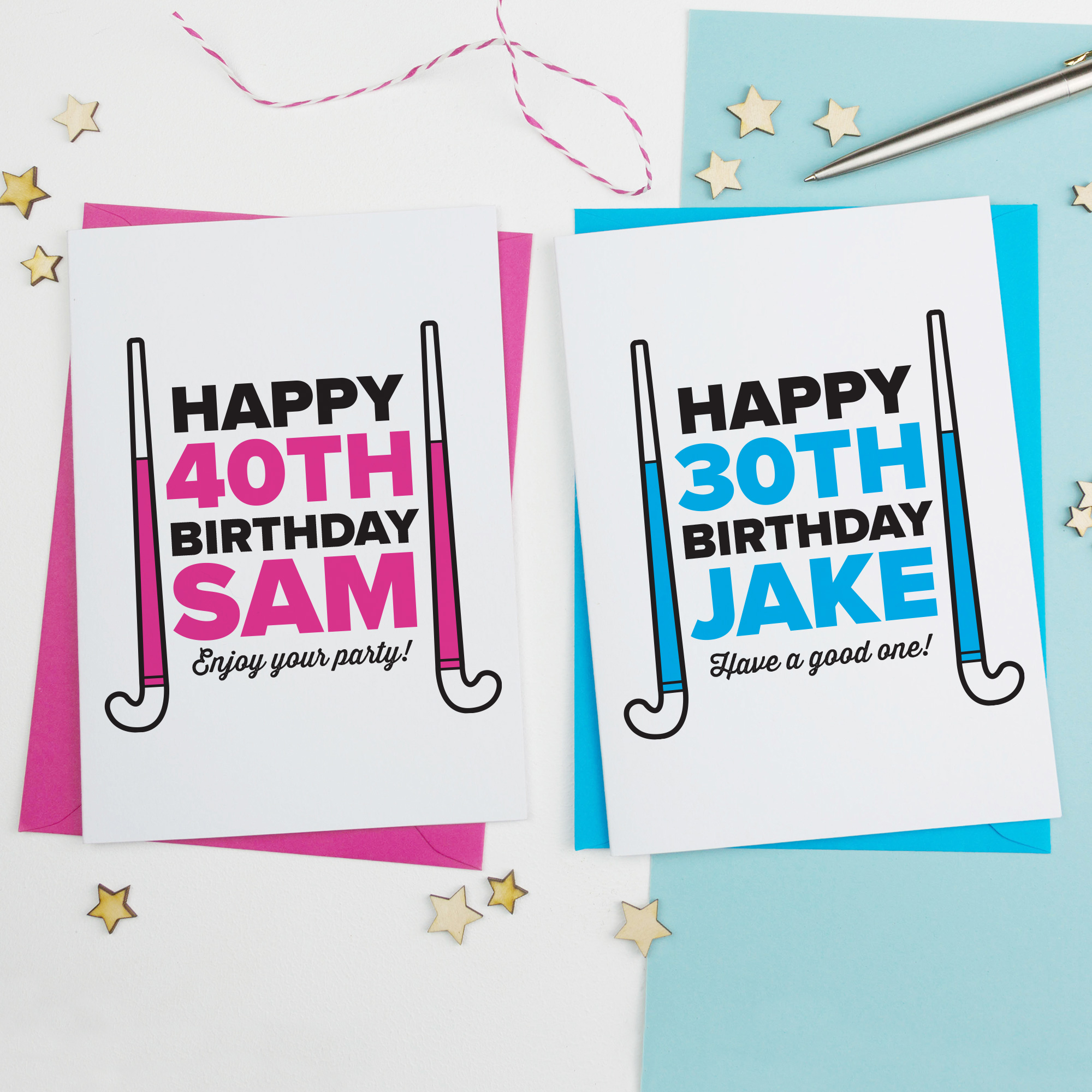 printable birthday cards hockey