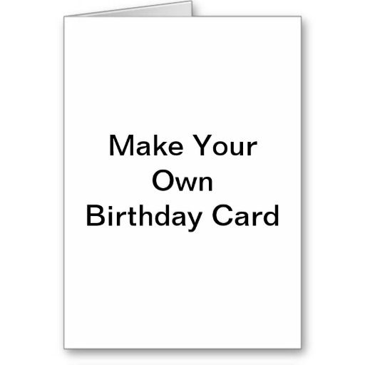 printable birthday cards make your own