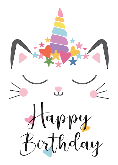 Free Printable Birthday Cards for Everyone
