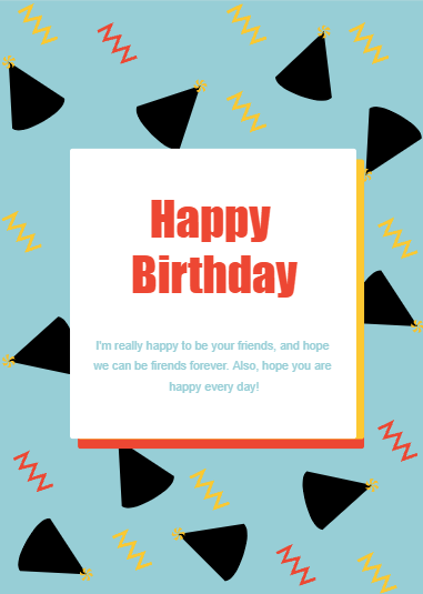 printable birthday cards science