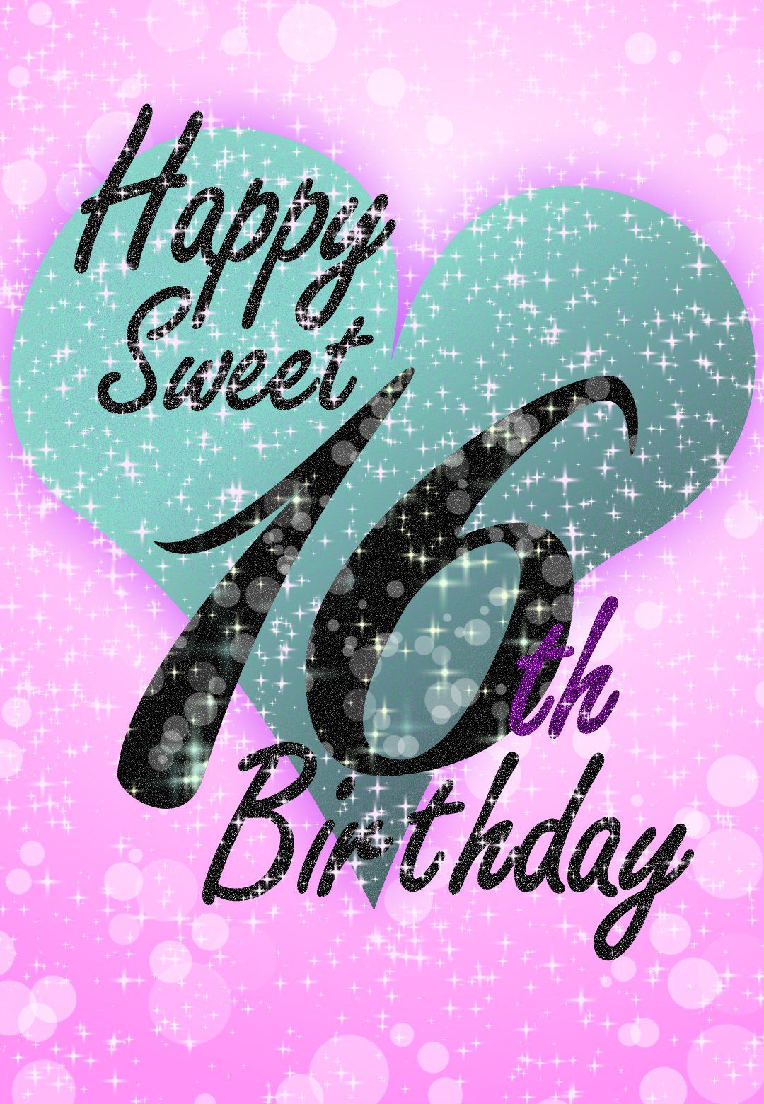 printable birthday cards sweet 16