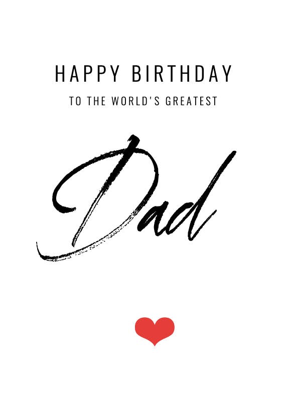 printable birthday cards to dad