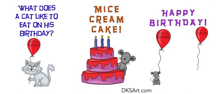 Free Printable Funny Joke Cat Birthday Card