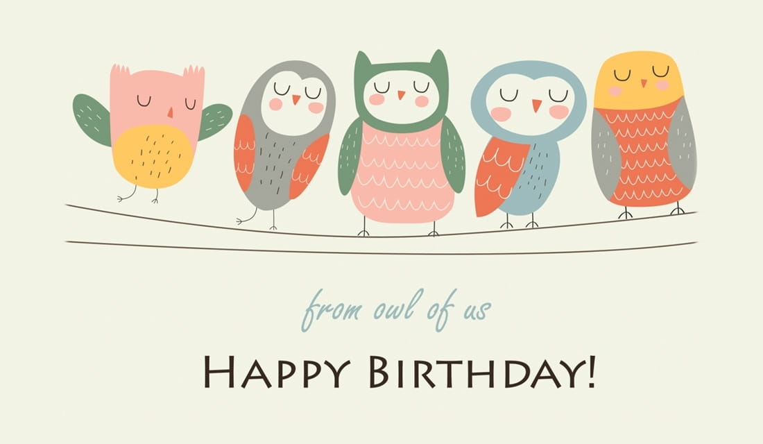 Free Happy Birthday from Owl of Us eCard - eMail Free Personalized ...