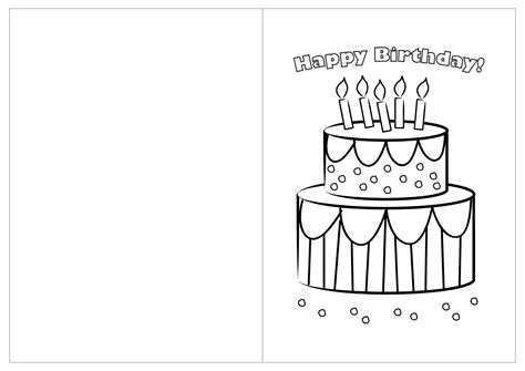 Happy Birthday Card Free Printable - Sunshine and Rainy Days