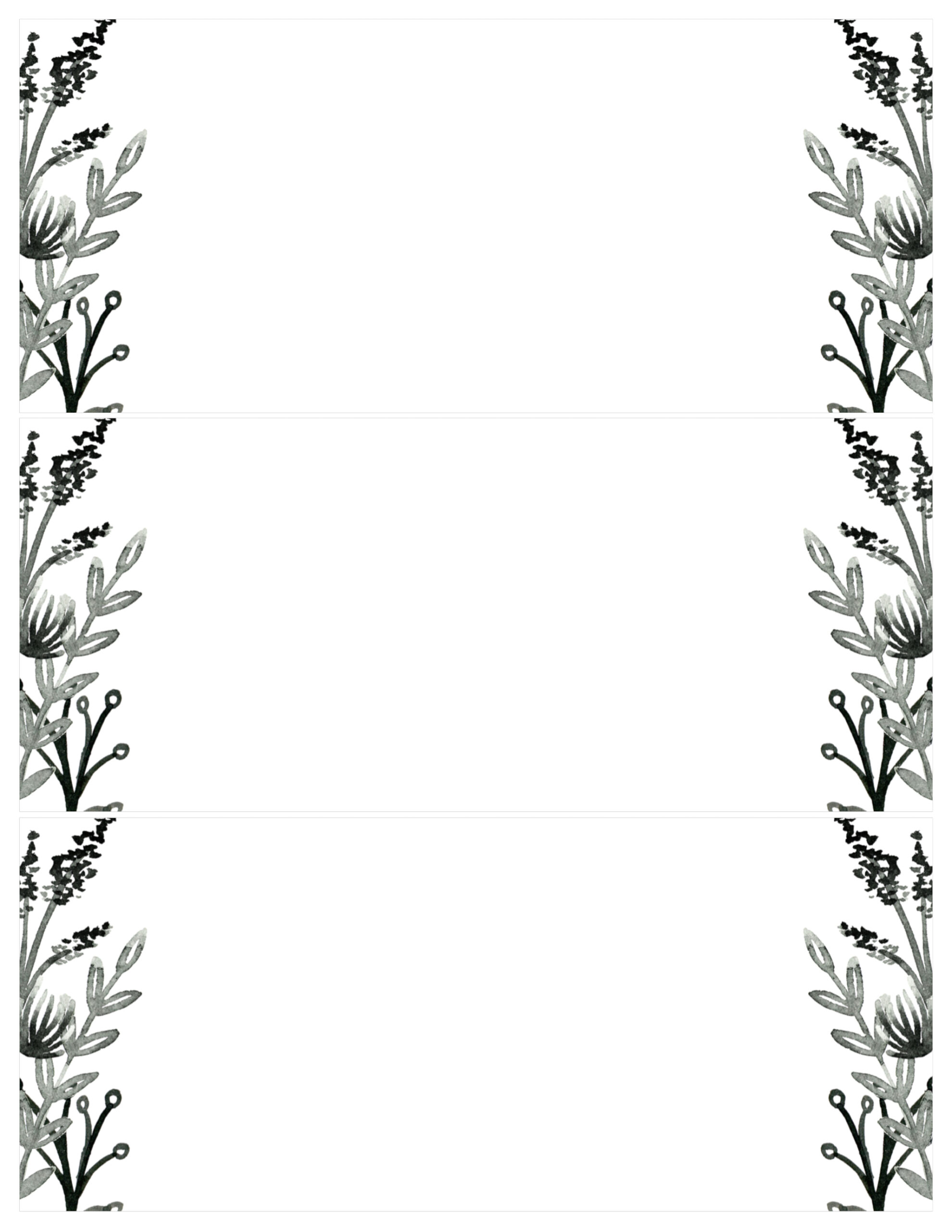 printable birthday invitation cards black and white