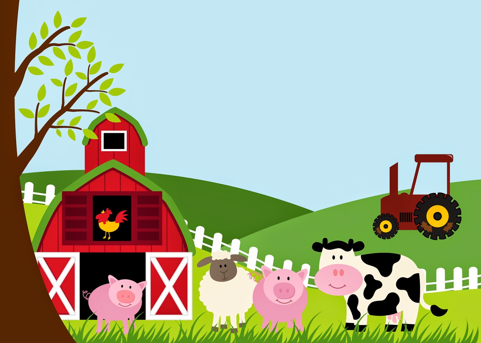Free Printable Farm Party Invitations. - Oh My Fiesta! in english