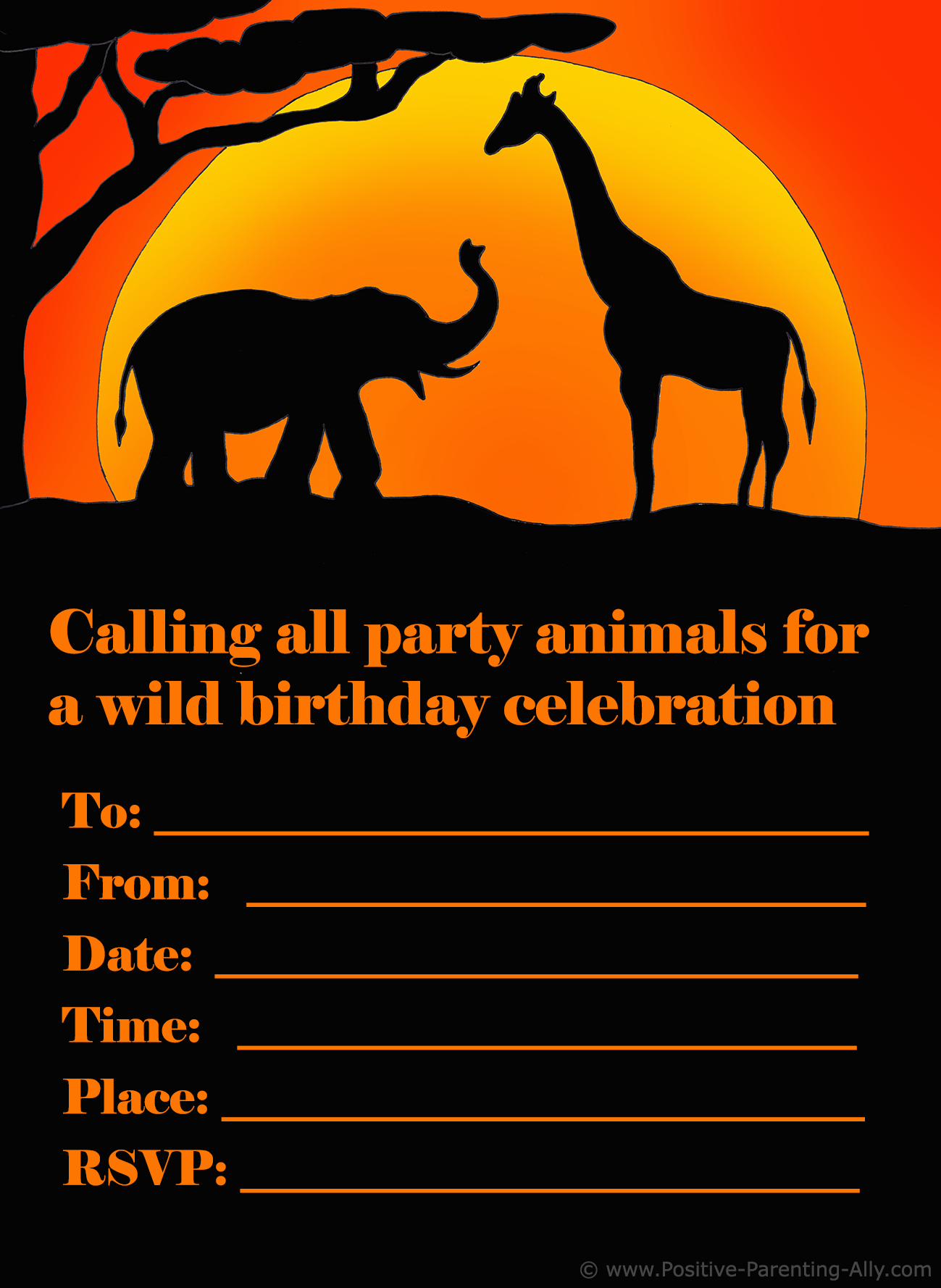 printable birthday invitations for 10 year old boy