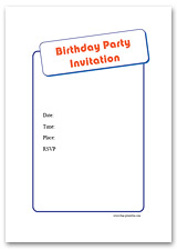 printable birthday invitations for boy free