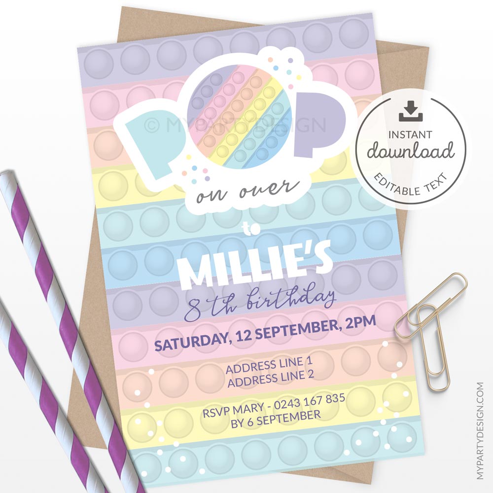 printable birthday invitations free no download