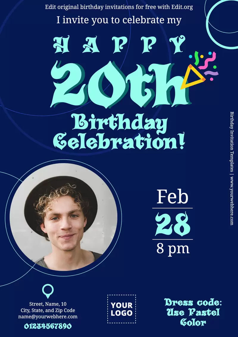 printable birthday invitations online