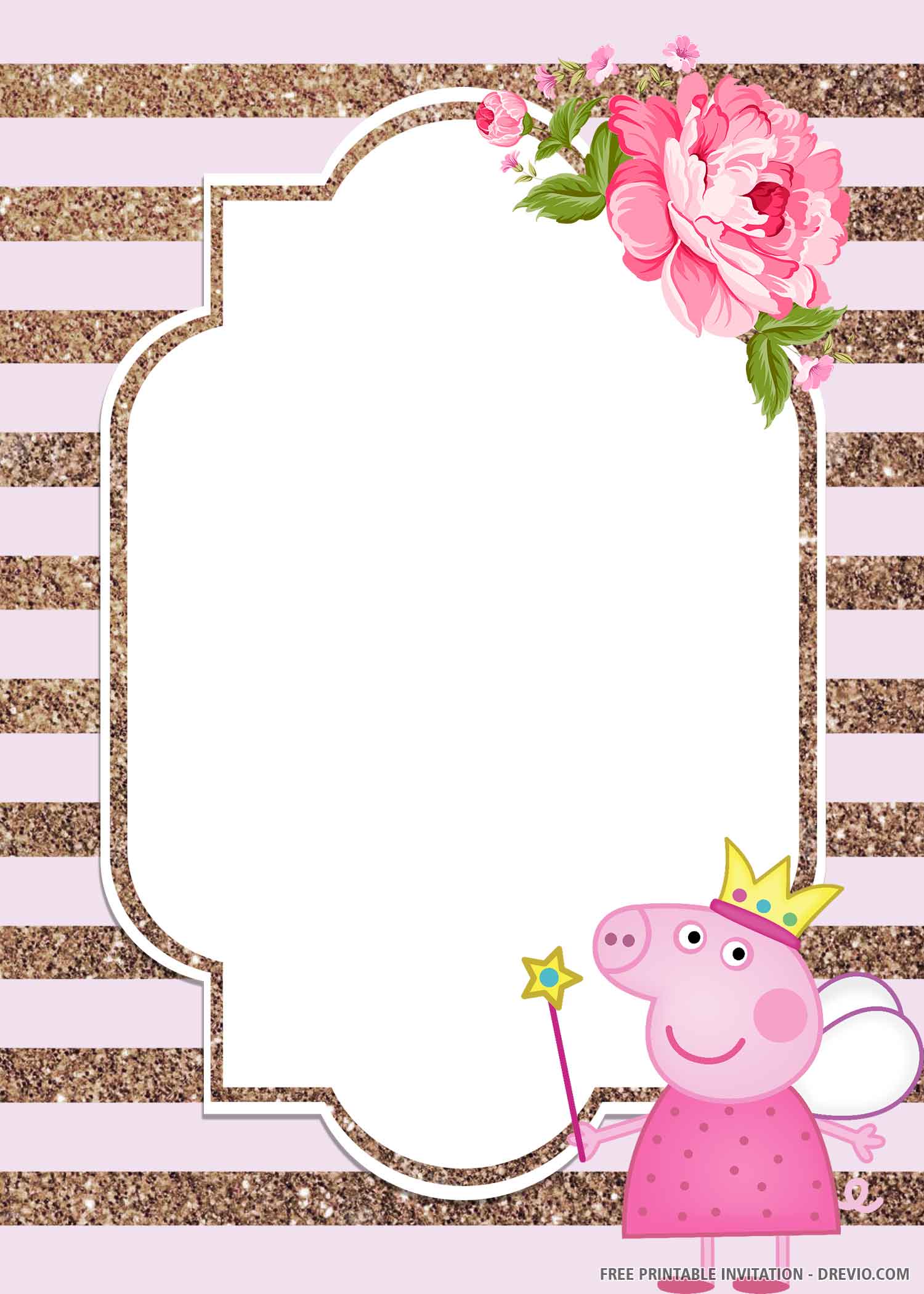 printable birthday invitations peppa pig