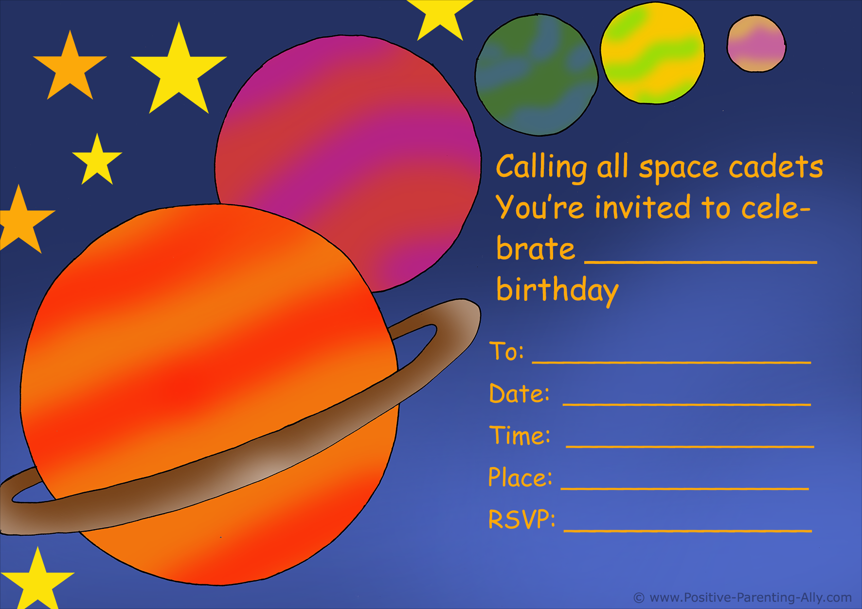 printable birthday party invitations for 13 year old