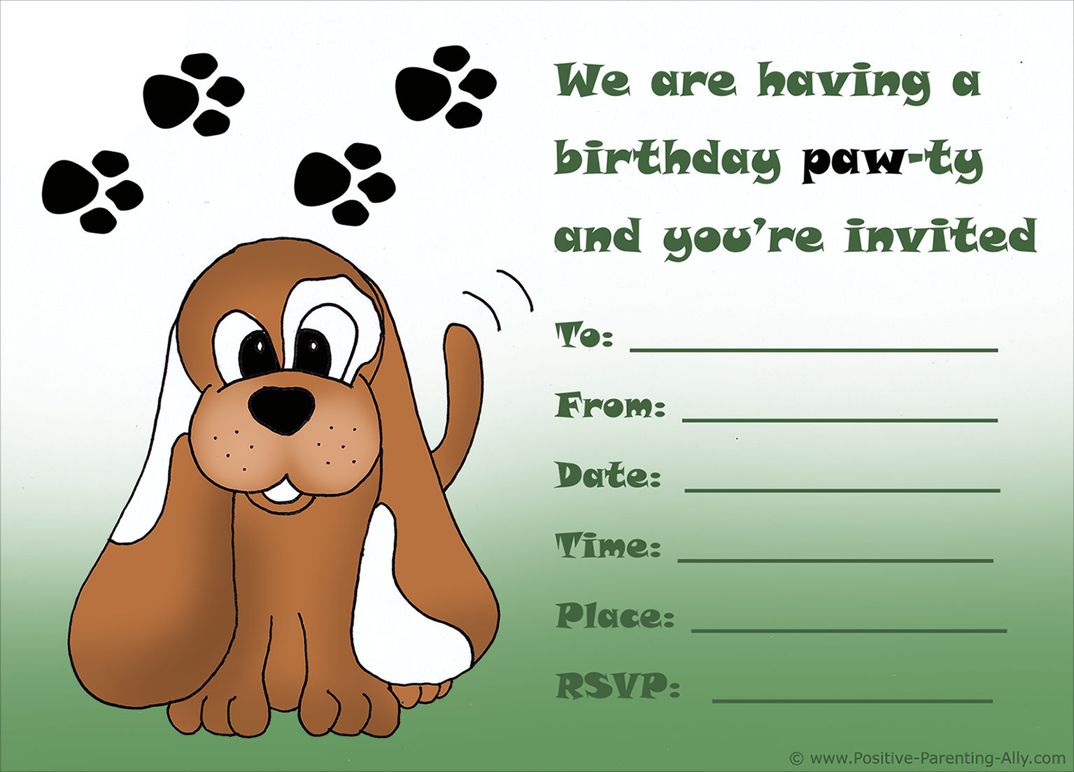 printable birthday party invitations for 13 year old