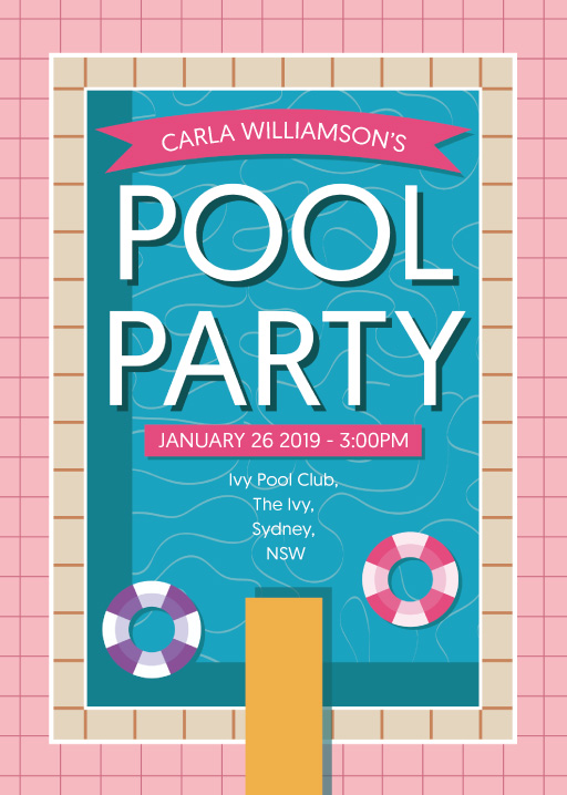 printable birthday party invitations for 13 year old