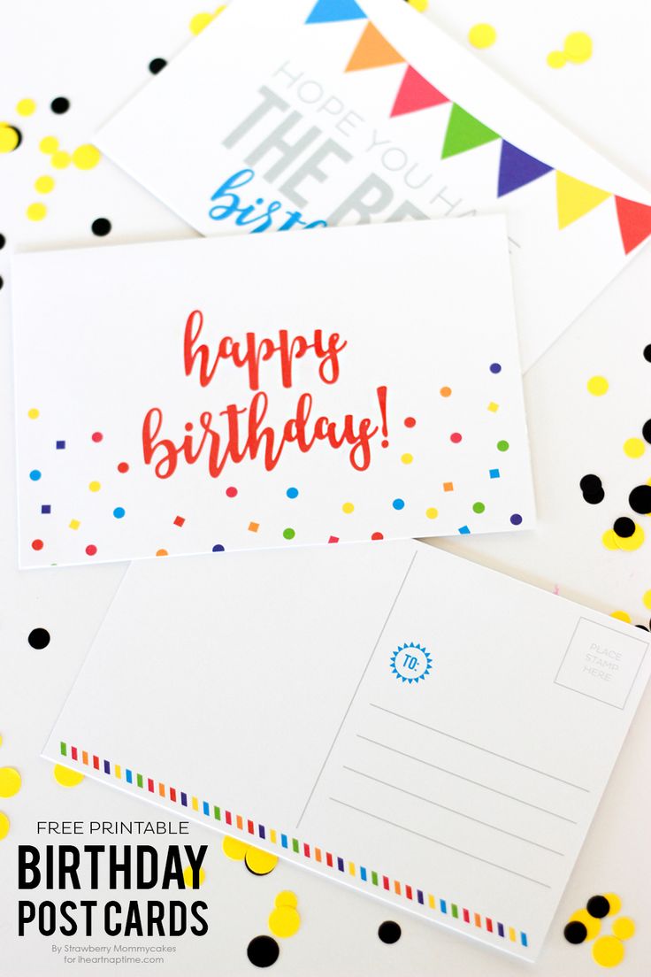 Printable Birthday Cards and Coloring Cards | Woo! Jr. Kids ...