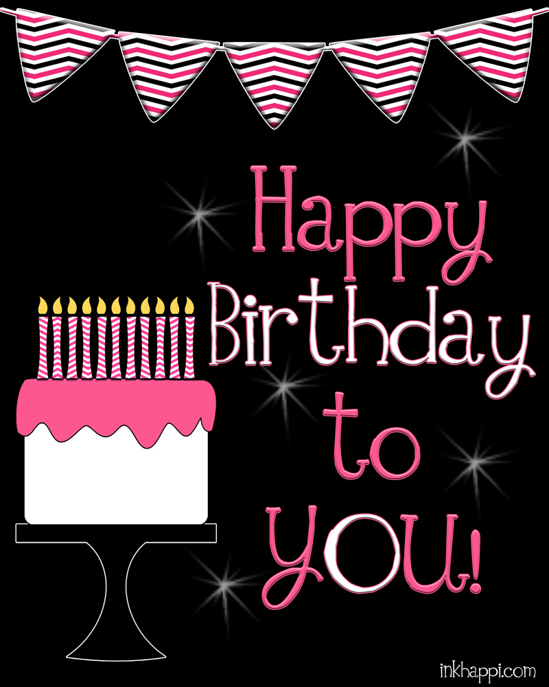 printable birthday posters