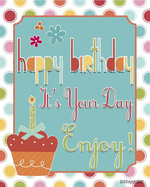 printable birthday posters