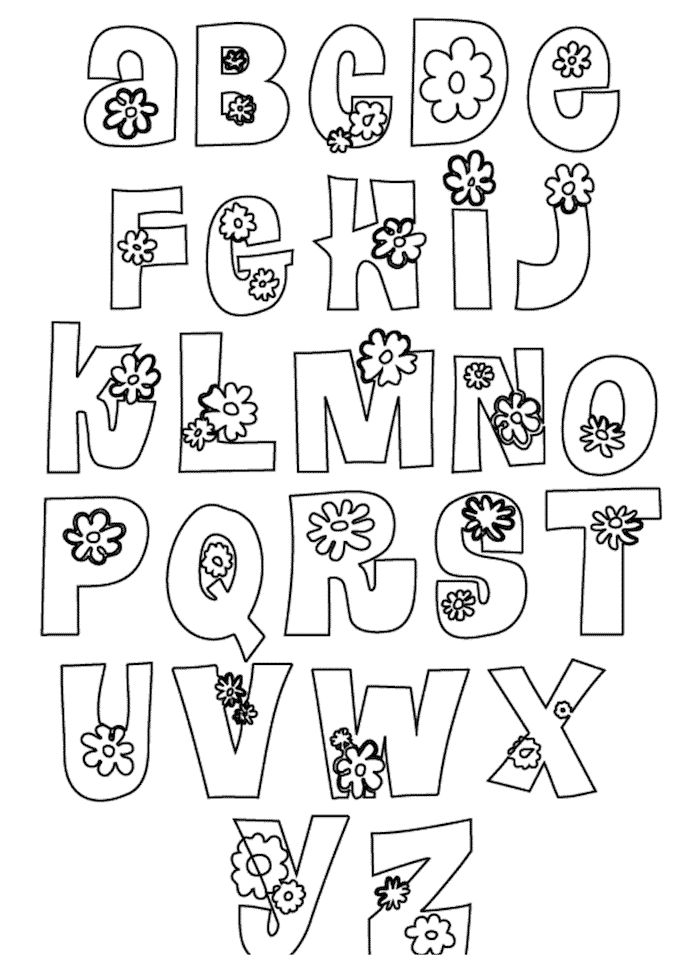 18 Free Printable Bubble Letters Templates - Freebie Finding Mom