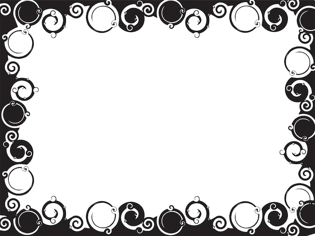 Black Border Vectors & Illustrations for Free Download - Worksheets Library for Free Printable Borders Black And White