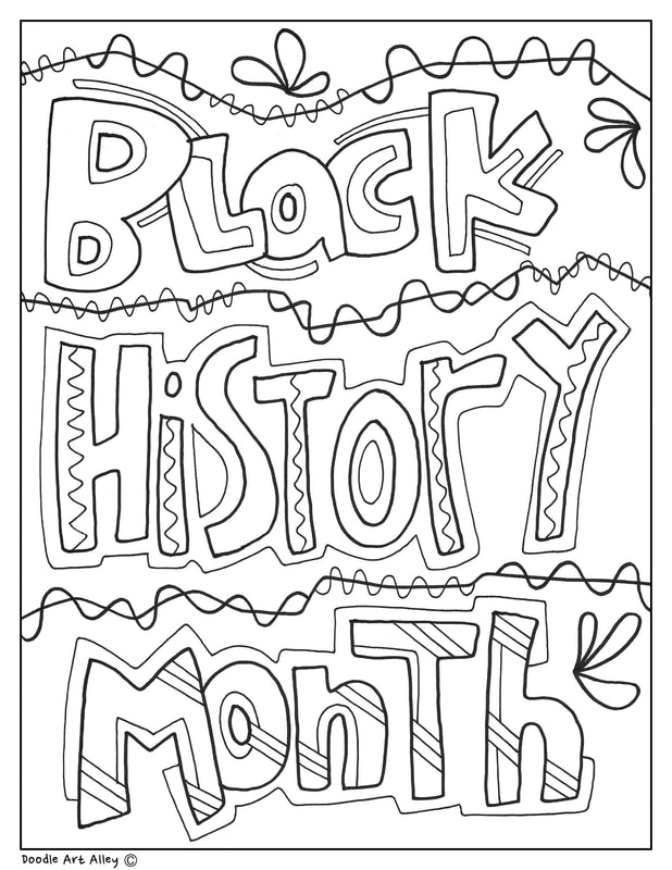 printable black history worksheet