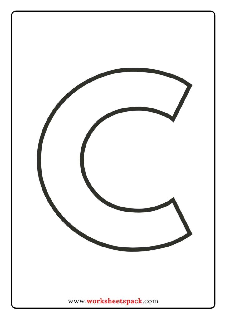 printable blank alphabet letters