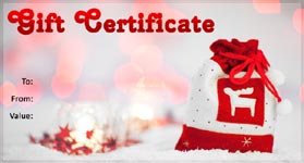 printable blank gift certificates christmas