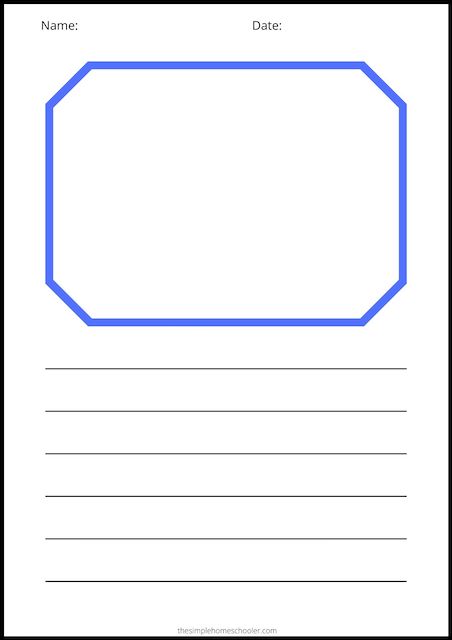 Printable Blank Handwriting Worksheets: Instant Download! - The ...