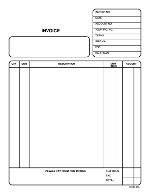 Fillable Invoice - Fill Online, Printable, Fillable, Blank | pdfFiller