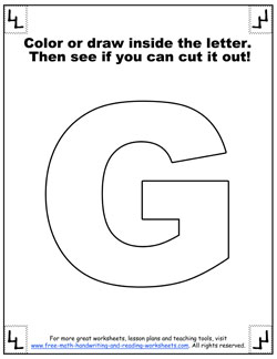 printable block letters large