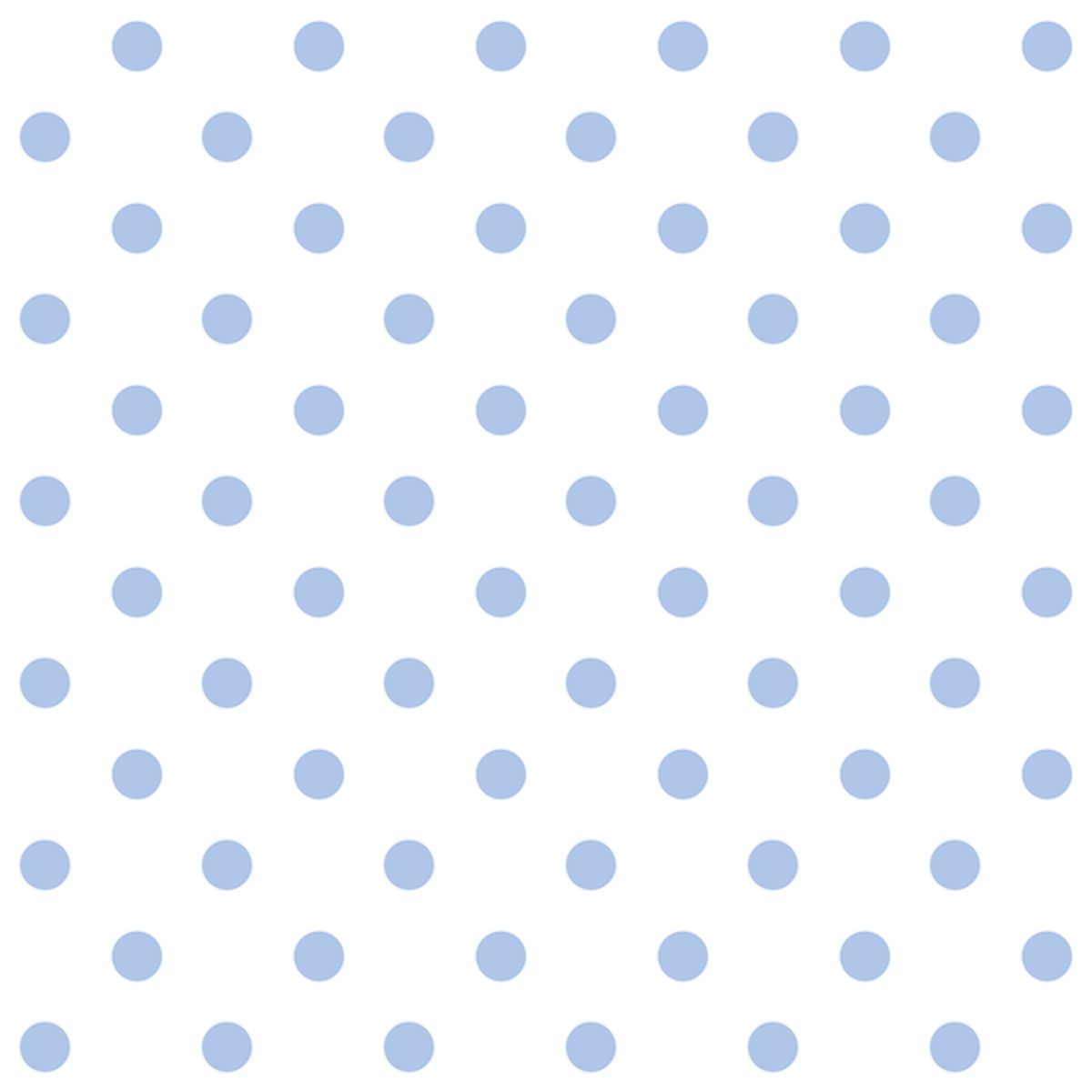 printable blue polka dot paper