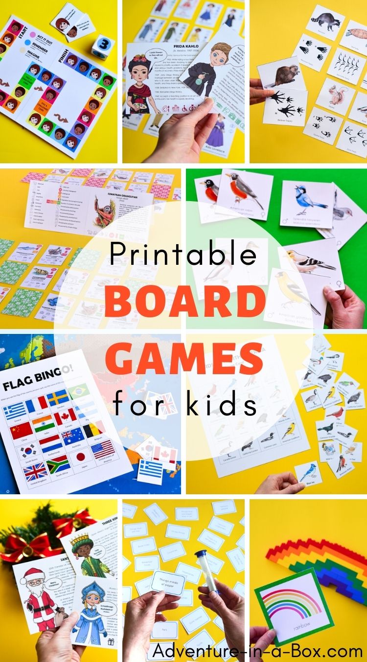 printable board games for social skills