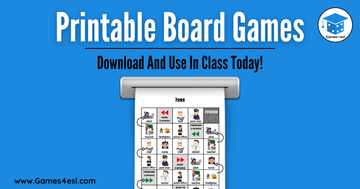 Free Printable Board Games And Templates | Games4esl
