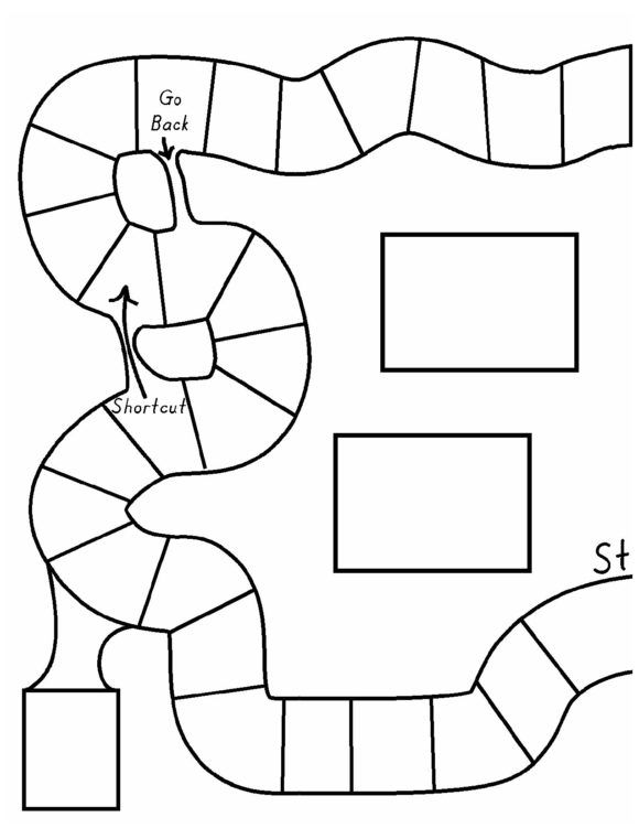 50 Printable Board Game Templates (100% Free) - PrintableTemplates