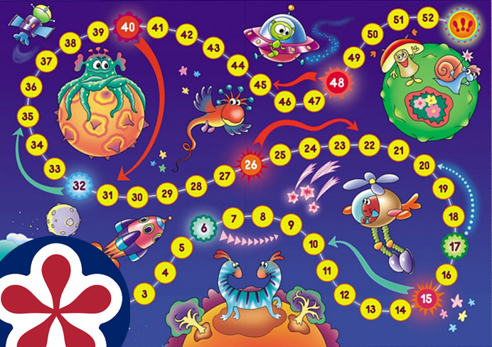 Free Printable Space Board Game and Activity Sheets. TeachersMag.com
