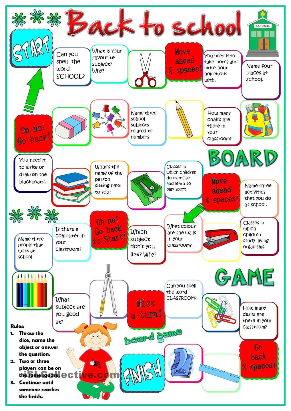 40 Board games ideas | board games, english games, teaching english