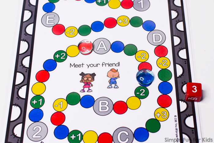 Meet Your Friend Board Game Printable - Simple Fun for Kids