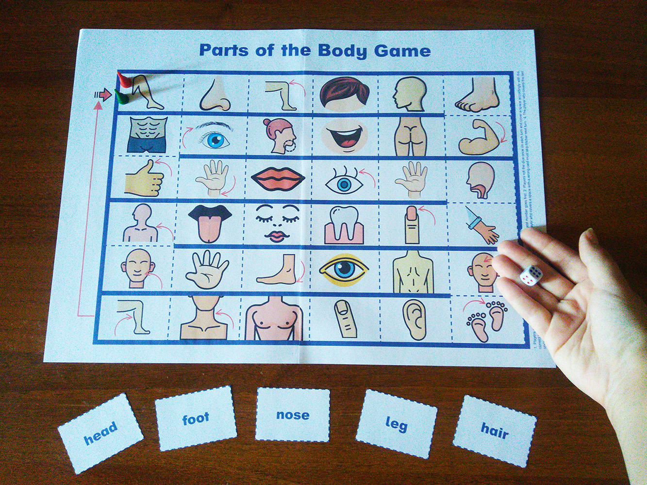 printable board games teaching english