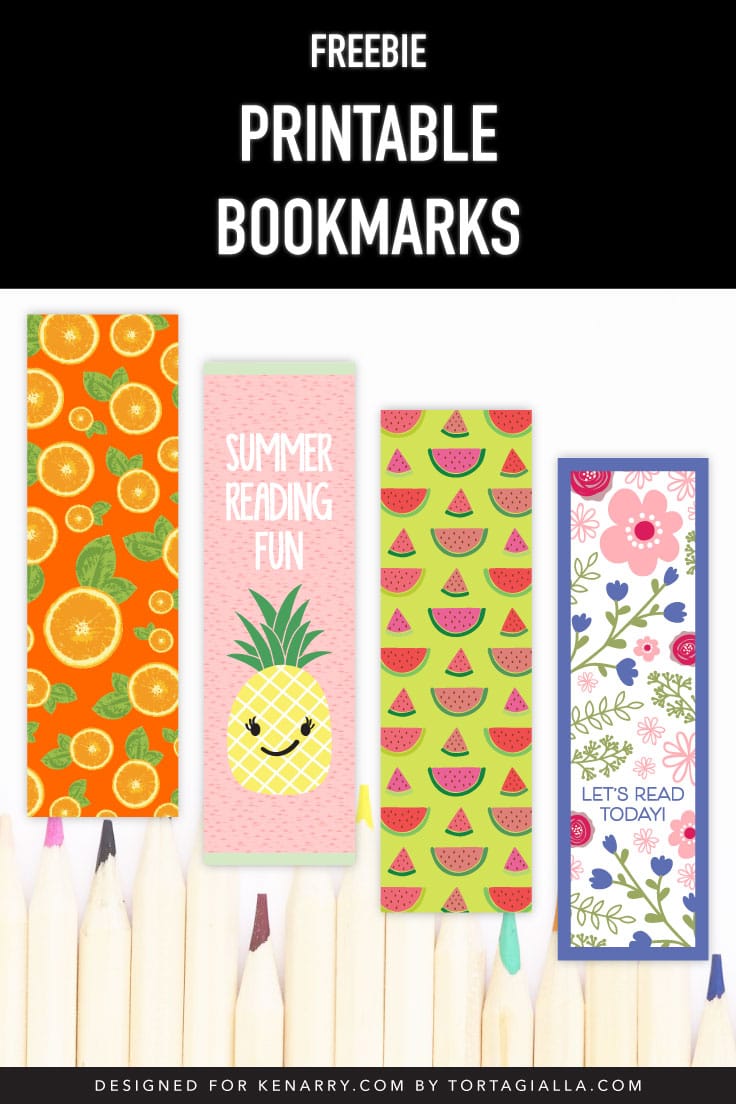 Printable Bookmarks for Summer - Ideas for the Home