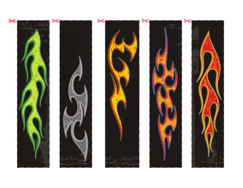 Flame Bookmarks #3 - KidsPressMagazine.com