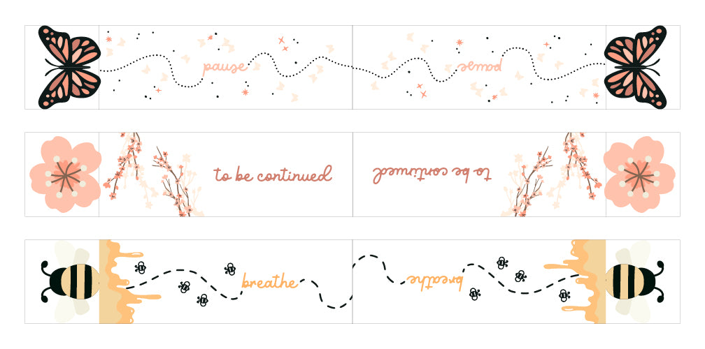 Free Printable Bookmarks - String and Space