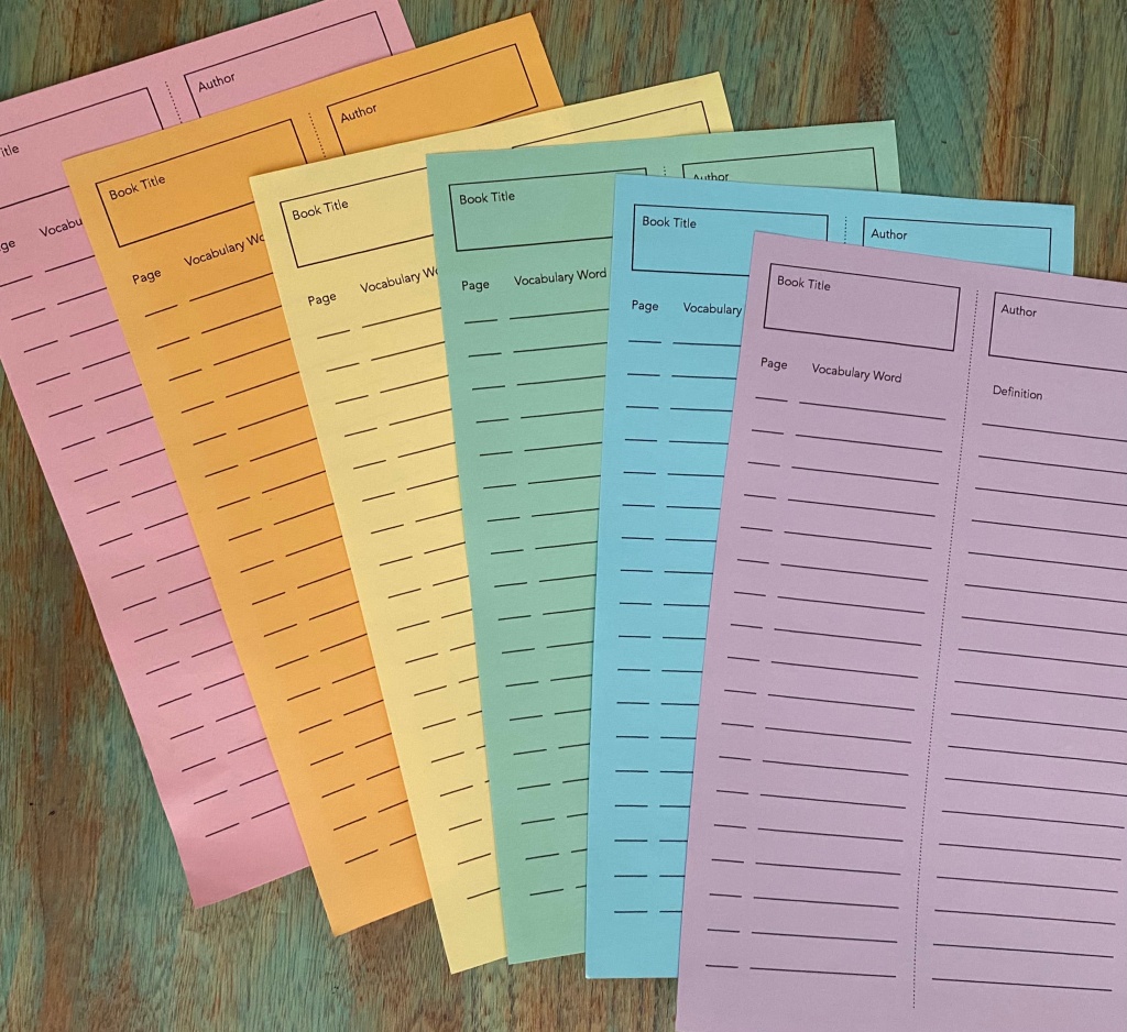 printable bookmarks in word