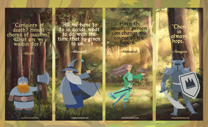 printable bookmarks lord of the rings