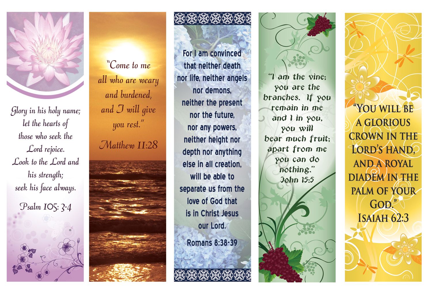 printable bookmarks scripture