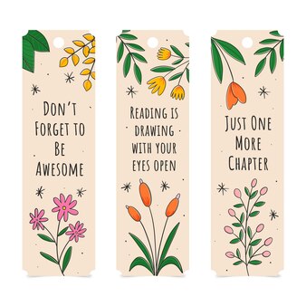 Bookmark Template - Free Vectors &  PSDs to Download