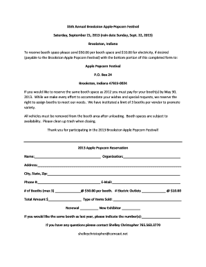 printable booth rental agreement